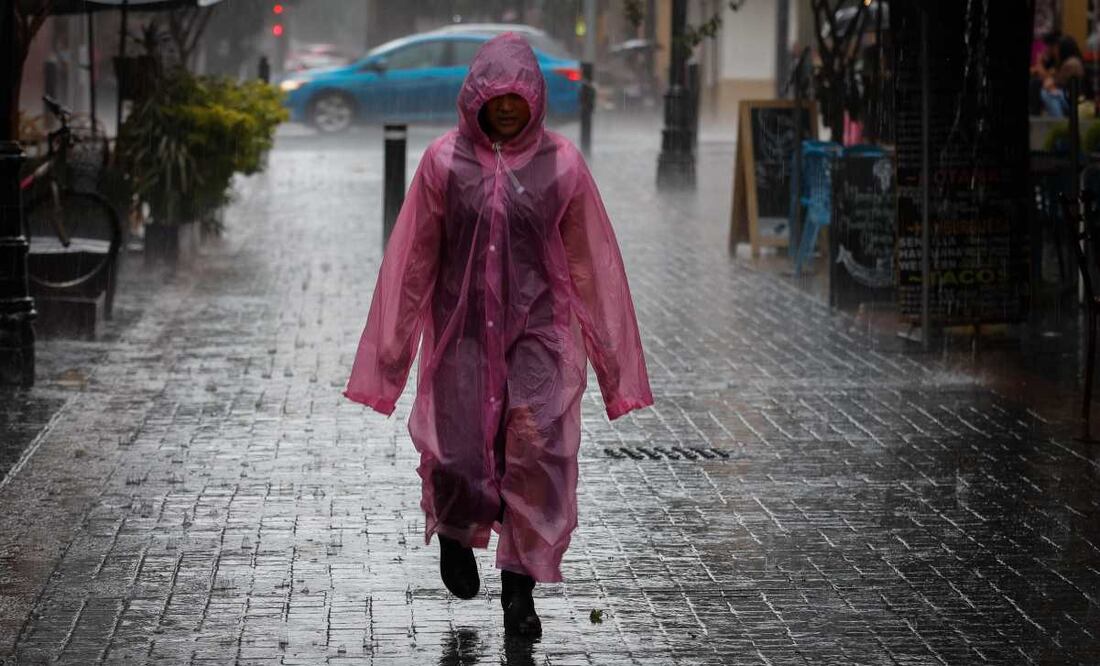 Activan Alerta Amarilla por fuertes lluvias y granizo en toda la CDMX, así como rachas de viento. Foto: Diego Simón Sánchez/ EL UNIVERSAL