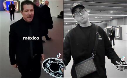 Cholo Simeone rechaza regalo de un aficionado mexicano: "No lo quiero" 