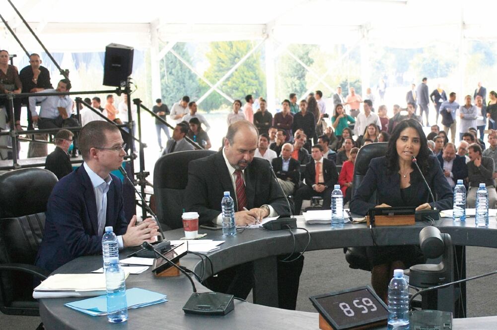 Durante su participación en el foro “Ciudadanos Opinan MX”, los dirigentes del Frente hablaron sobre los objetivos y alcances de este acuerdo. (JORGE ALBERTO MENDOZA. EL UNIVERSAL)