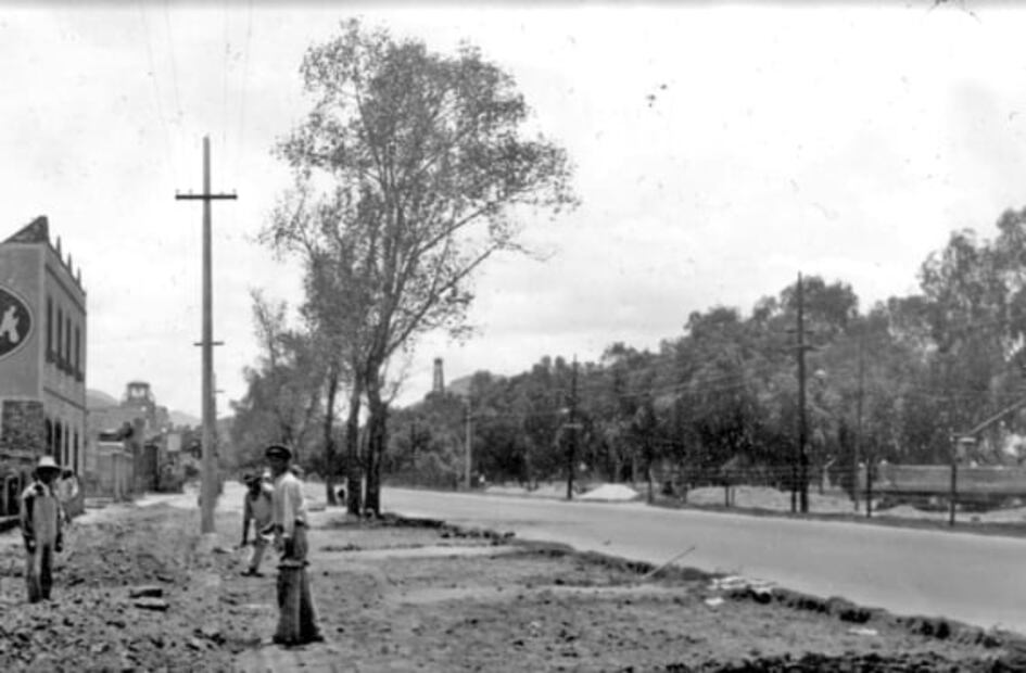 La famosa calzada que lleva a la Villa de Guadalupe