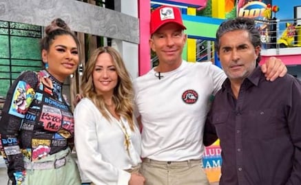 Andrea Legarreta "babea" por Erik Rubín: él la toma de la mano y confiesa que viven un lindo momento