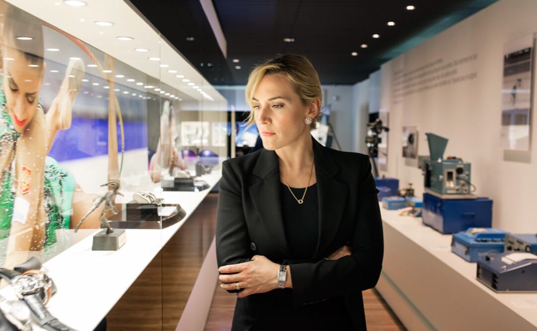 Kate Winslet conoció la historia de Longines con la visita a su museo.