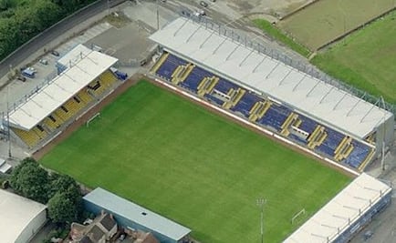 Hotel dentro de un estadio