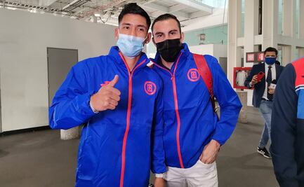 Uriel Antuna y Alejandro Mayorga ya están en la Ciudad de México 