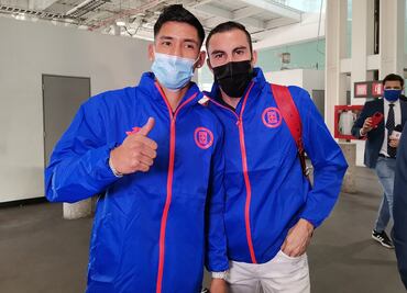 Uriel Antuna y Alejandro Mayorga ya están en la Ciudad de México