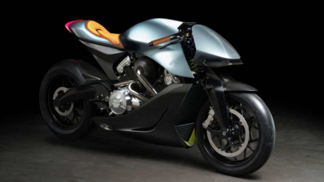 Aston Martin presenta su primera motocicleta