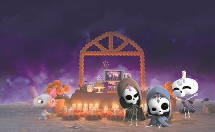 Calaveritas de azúcar animan la pantalla