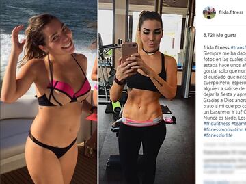 Frida Sofía presume su marcado abdomen