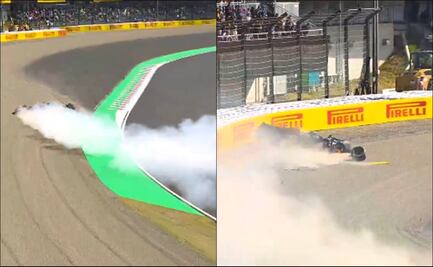 Jack Doohan sufrió un tremendo choque durante las prácticas del Gran Premio de Japón; así fue el accidente