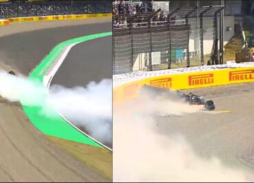 Jack Doohan sufrió un tremendo choque durante las prácticas del Gran Premio de Japón; así fue el accidente