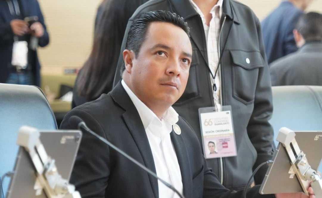 Diputado de Morena, Carlos Abraham Ramos Sotomayor, presidente de la Comisión de Justicia del Congreso de Irapuato. Foto: Facebook Abraham Sotomayor