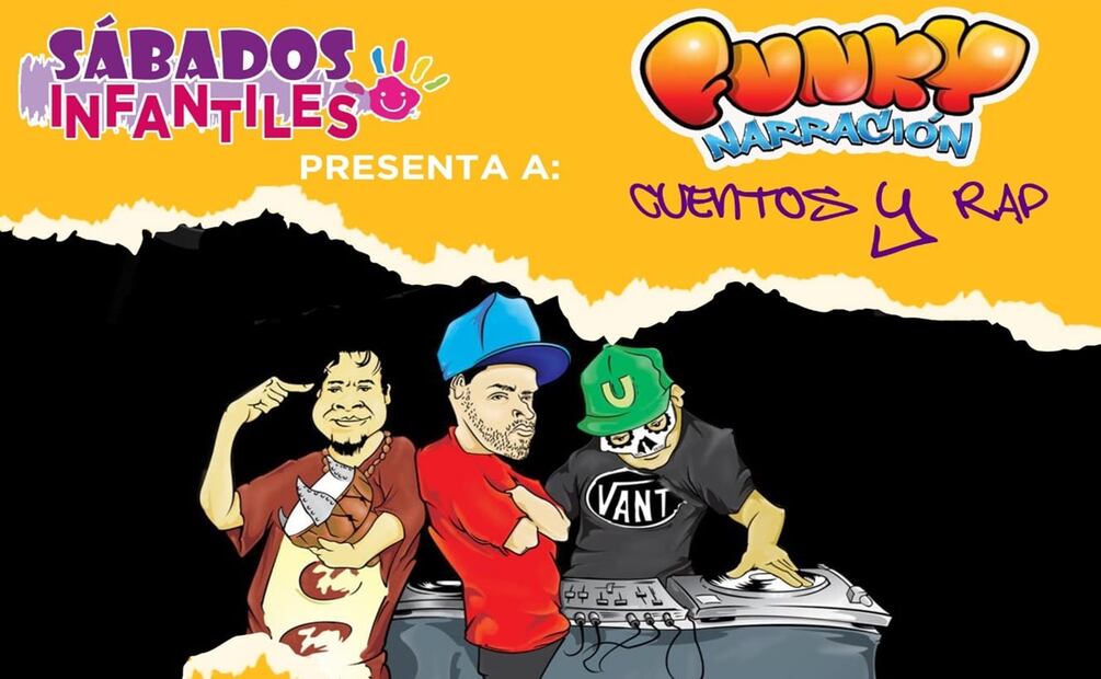 Funky narración. Foto: Gobierno de la Ciudad de México
