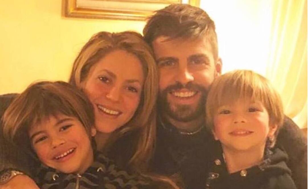 Foto: Shakira y su familia 