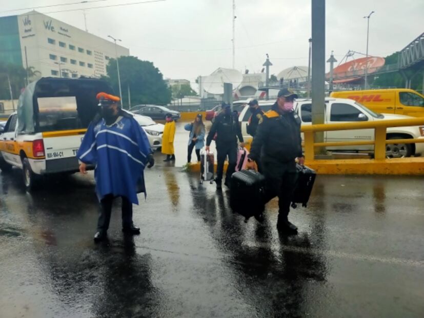 Así se ve el bloqueo en el aeropuerto en fotos y videos