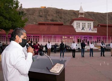 Alcalde de Mulegé, BCS, participa en ceremonia religiosa para “vencer la pandemia”