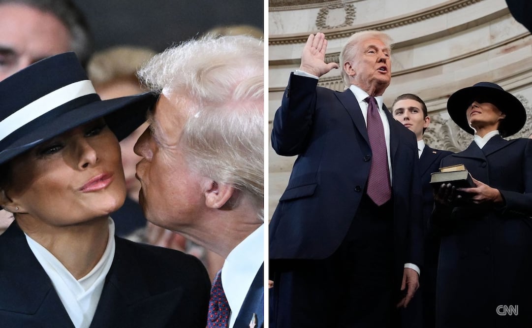 Lla toma de protesta de donald trump como el 47º presidente de estados unidos fue un evento marcado por situaciones únicas.
Foto: Captura de pantalla en X