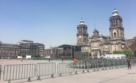 Alistan conmemoración del Día del Ejército en el Zócalo... y cierres viales