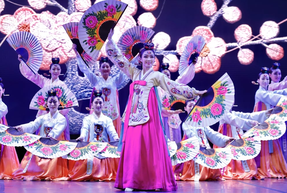 K-Intangible Heritage espectáculo de corea del sur, que se presentó en la Alhóndiga de granaditas. Fotos: Berenice Fregoso El Universal