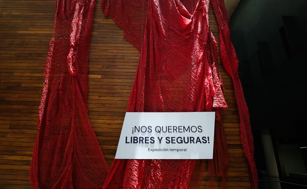¡Nos queremos libres y seguras! Levantamos la voz”. Fotos: Diego Simón Sánchez/EL UNIVERSAL.