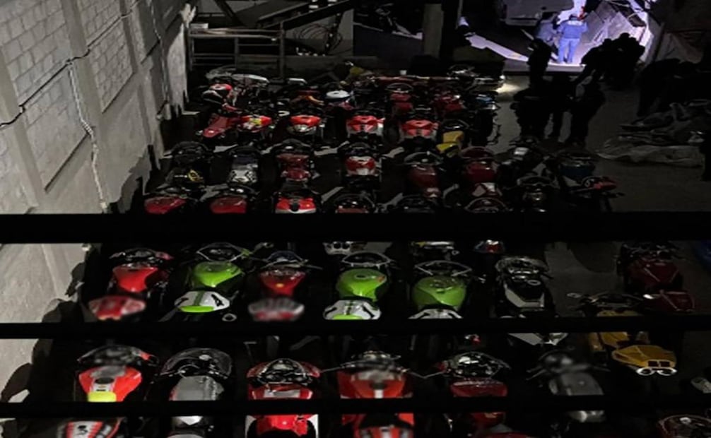 Motocicletas de alta gama de Ryan James. Foto: Especial