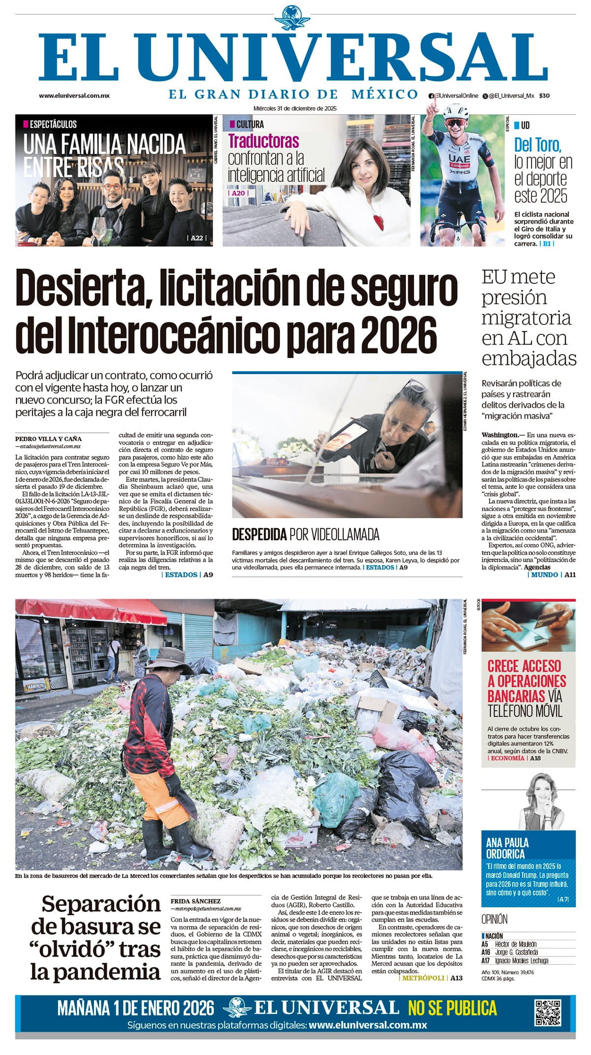 Portada impresa