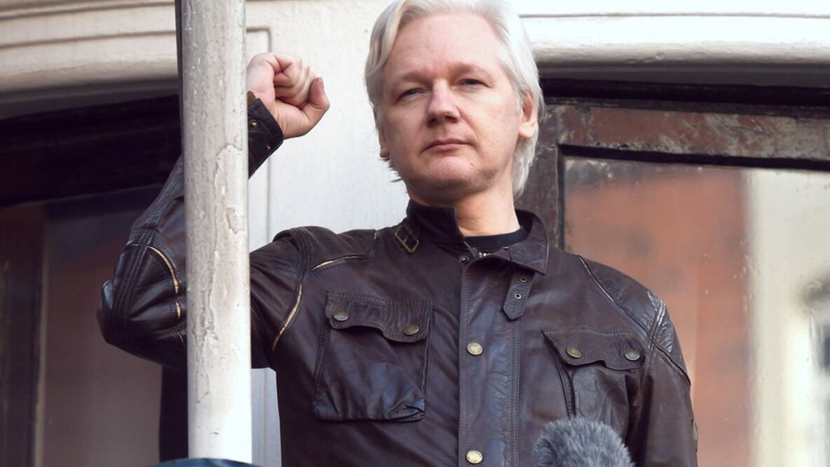 Julian Assange pasó 2.487 días en la embajada de Ecuador en Londres (Foto: PA)