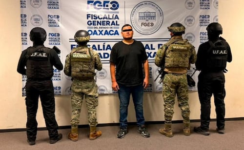 Cae en Oaxaca "El Abulón", segundo al mando de "Los Mezcales"; grupo delictivo mantiene disputa con el CJNG en Colima