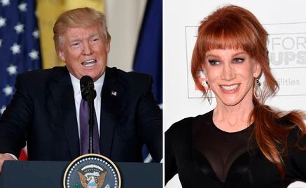 Trump, "asqueado" por foto de Kathy Griffin con su cabeza ensangrentada