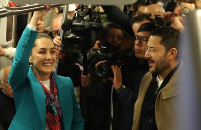 Sheinbaum encabeza reapertura del tramo subterráneo de la Línea 12