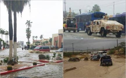 Javier weakens as it moves over Mexico's Baja 