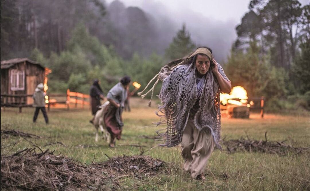 La cinta muestra el apoyo de las mujeres cercanas a la lucha. Foto: CORTESÍA