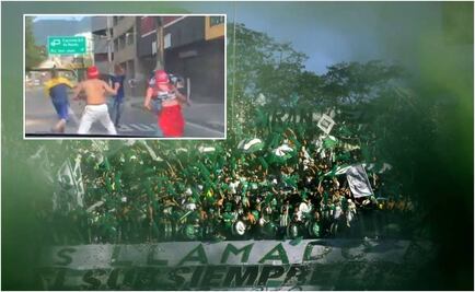 Riña de aficionados termina en machetazos