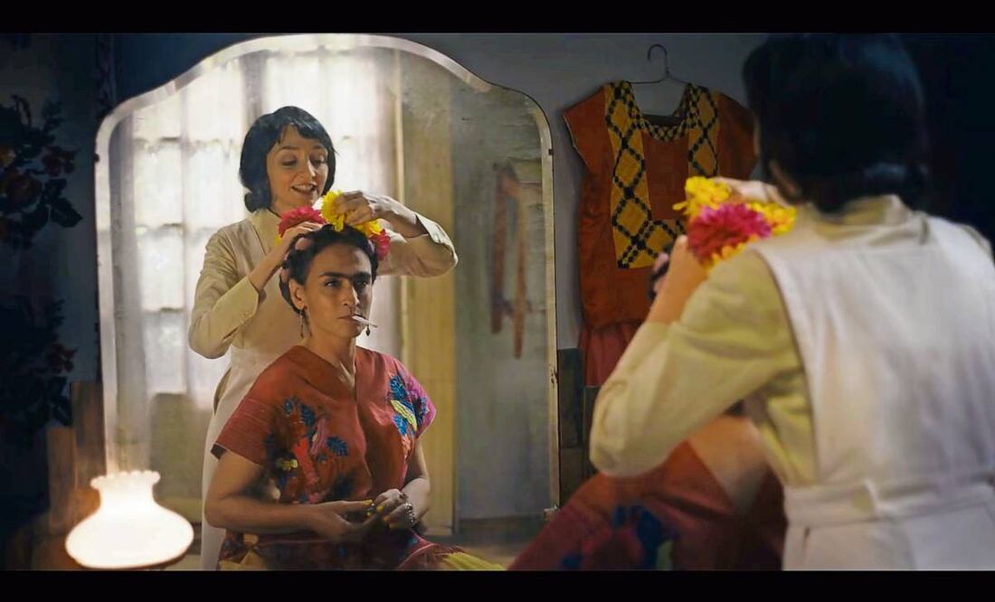 Judith Ferreto (De Medeiros) cuidó en los últimos años de su vida a Frida. Diego Rivera sospechó que entre ambas hubo una relación. Foto: Producciones Astarte