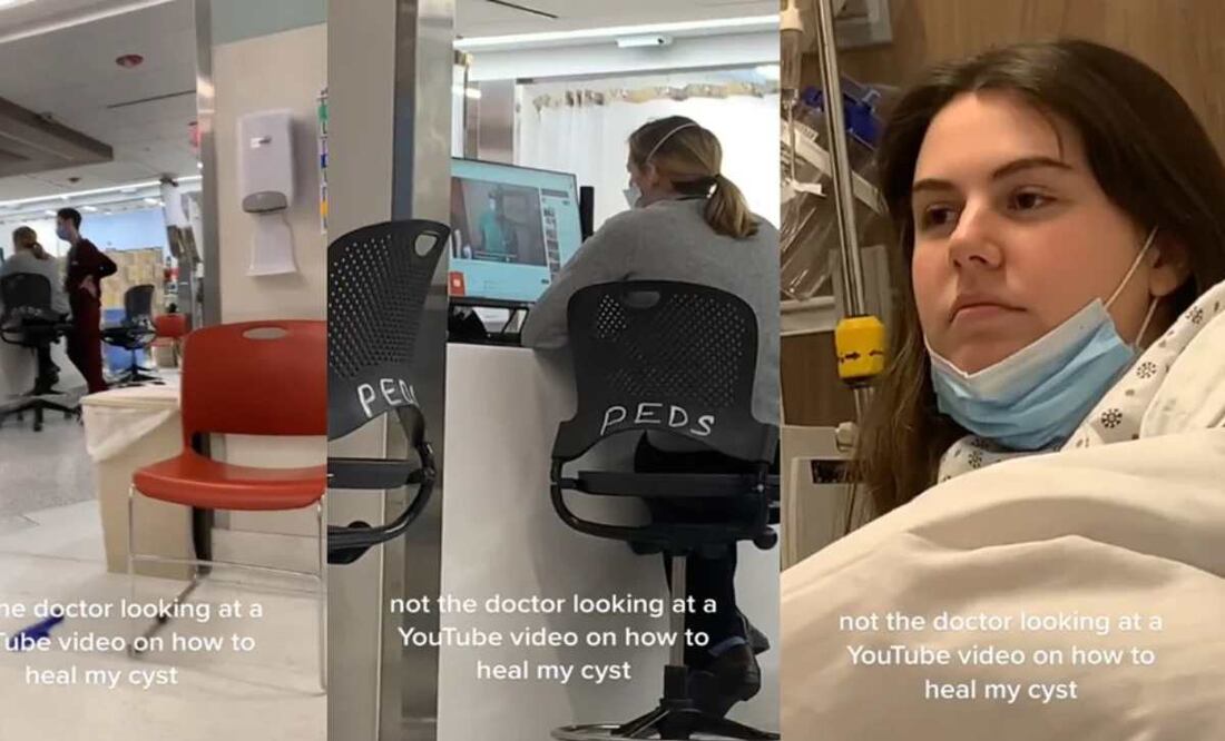 ¡Con las manos en la masa! Así fue como una paciente atrapó a su doctora revisando un tutorial de YouTube, previo a realizarle una intervención médica