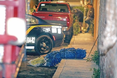 Dejan embolsado en calles de Iztapalapa 