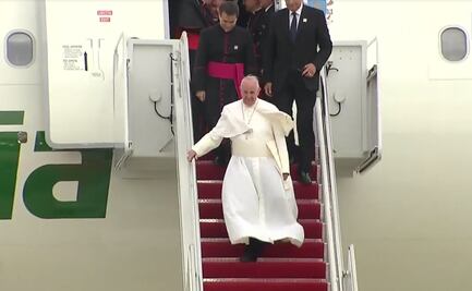 Papa Francisco llega a EU