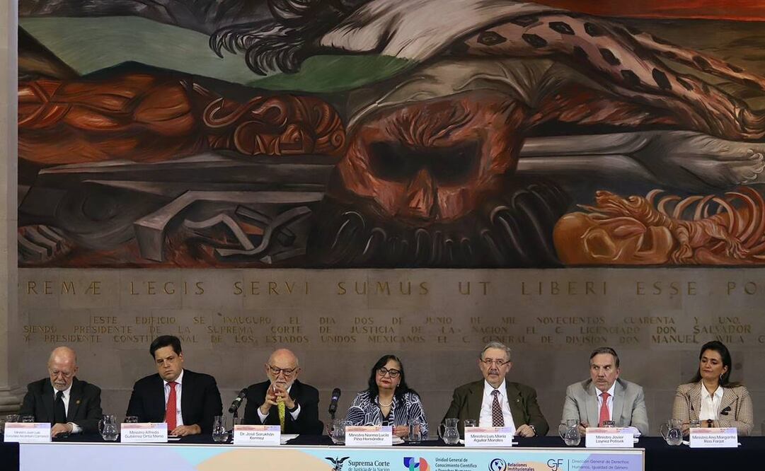 Ministros de la SCJN. Foto: Berenice Fregoso/EL UNIVERSAL