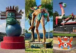 Mundial 2026: Instalan 9 pizas monumentales en Ecatepec; una de ellas está considerada como la más grande en América Latina