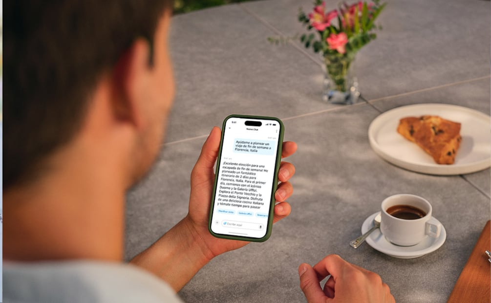 Alexa+ te ayuda a comunicarte de manera más flexible con tus contactos. Foto: Amazon