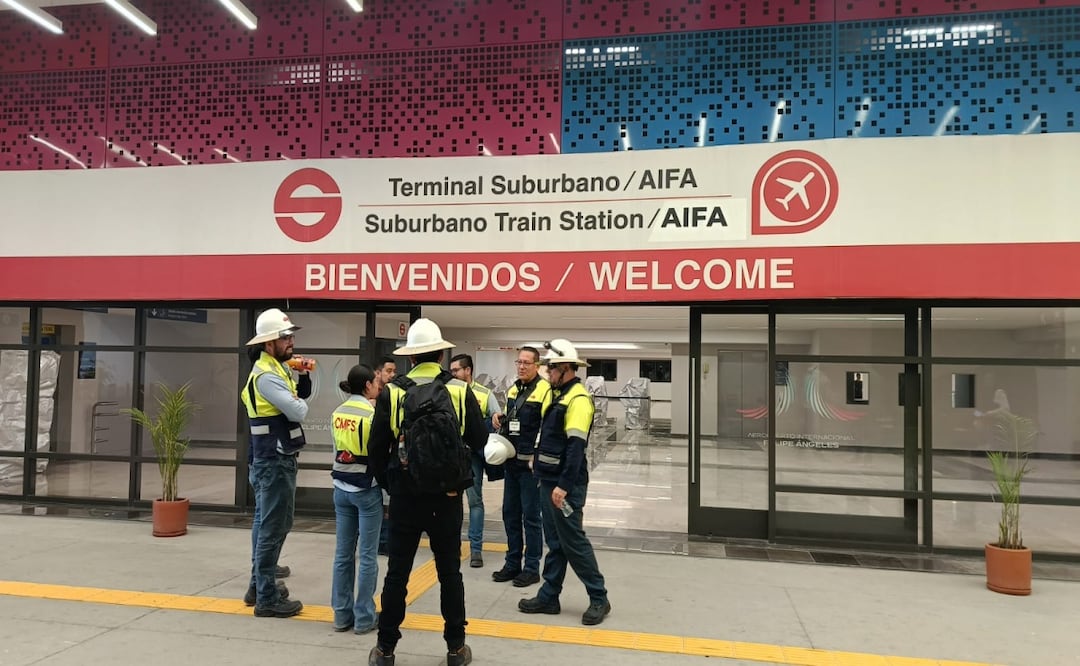 ¿Cuáles son las estaciones que componen el ramal del Tren Suburbano al AIFA? Foto: Gisela González