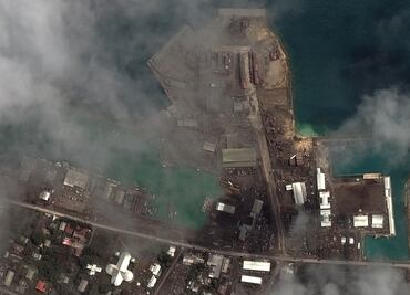 Más del 80% de población de Tonga, afectada por erupción y tsunami, dice la ONU