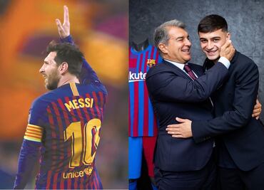 Joan Laporta confunde a Pedri con Messi durante conferencia de prensa