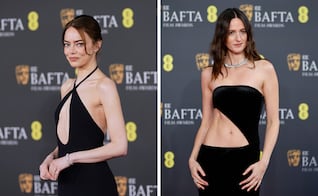 Premios BAFTA 2026: 5 vestidos negros que nos robaron el aliento
