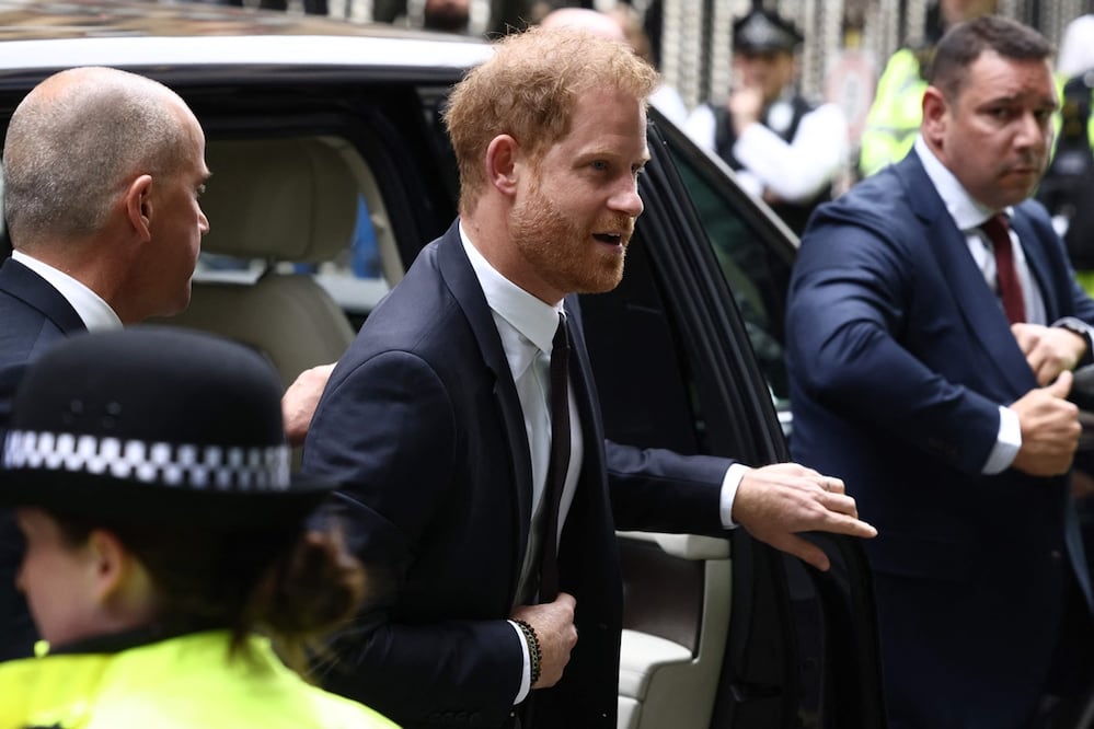 El príncipe Harry, duque de Sussex, en el centro de Londres. Foto: Archivo / AFP