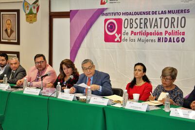 Exhortan en Hidalgo a partidos políticos evitar violencia política de género