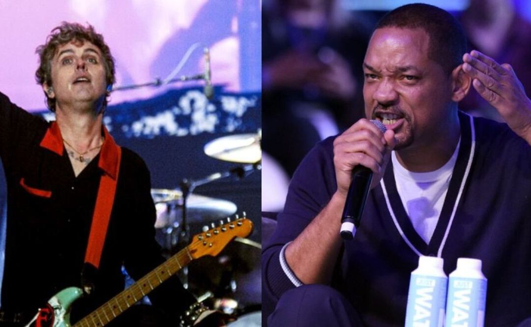 Green Day se va contra Will Smith por usar IA. Foto: Yaretzy M. Osnaya / EL UNIVERSAL y Carlos Mejía / EL UNIVERSAL