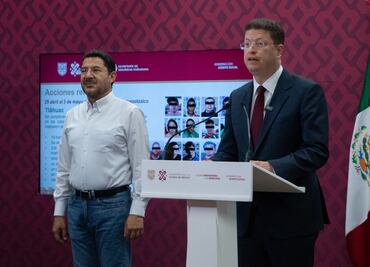 Martí Batres asegura que bajaron los índices delictivos en la CDMX, principalmente, los delitos de alto impacto