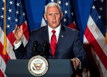"EU nunca será socialista": Pence invita a latinos a votar por Trump en 2020