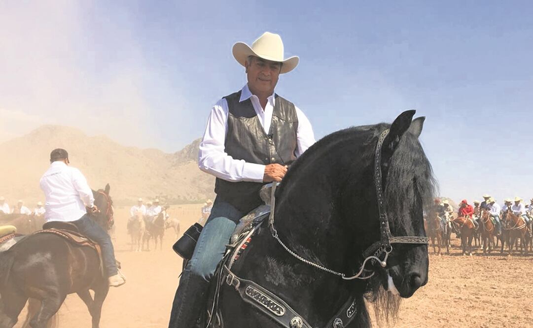 Los caballos son una de las pasiones del exgobernador. Foto: ARCHIVO/ EL UNIVERSAL