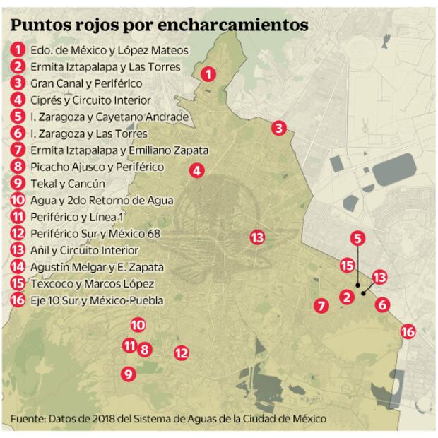 Prevén lluvias intensas en julio y septiembre